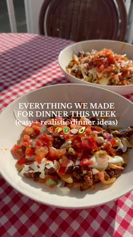 Another week of delicious week night dinners!! #easydinnerideas #dinnerwithme #weeklydinner #EasyRecipes #dinnerfortwo #cookwithme @target @Walmart @Hy-Vee @Kinder's Flavors @Rao’s Homemade @Caraway Home 
