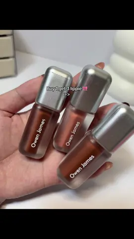💗💗💗 #buy1get3 #owenjames #lippies #liptint #lipmatte 