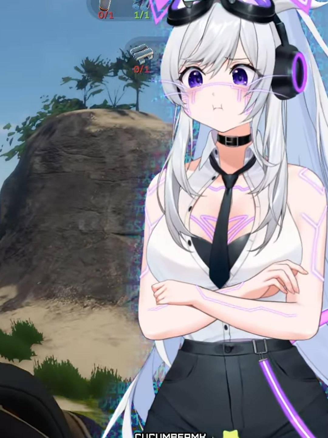 MOTHERv3 meets Subnautica's Reaper Leviathan... #vtubers #vtubersen #vtuberclips #vtubermemes #vtuberuprisings #motherv3 #vtuberdesign #vtubestudio #live2d #vtuber