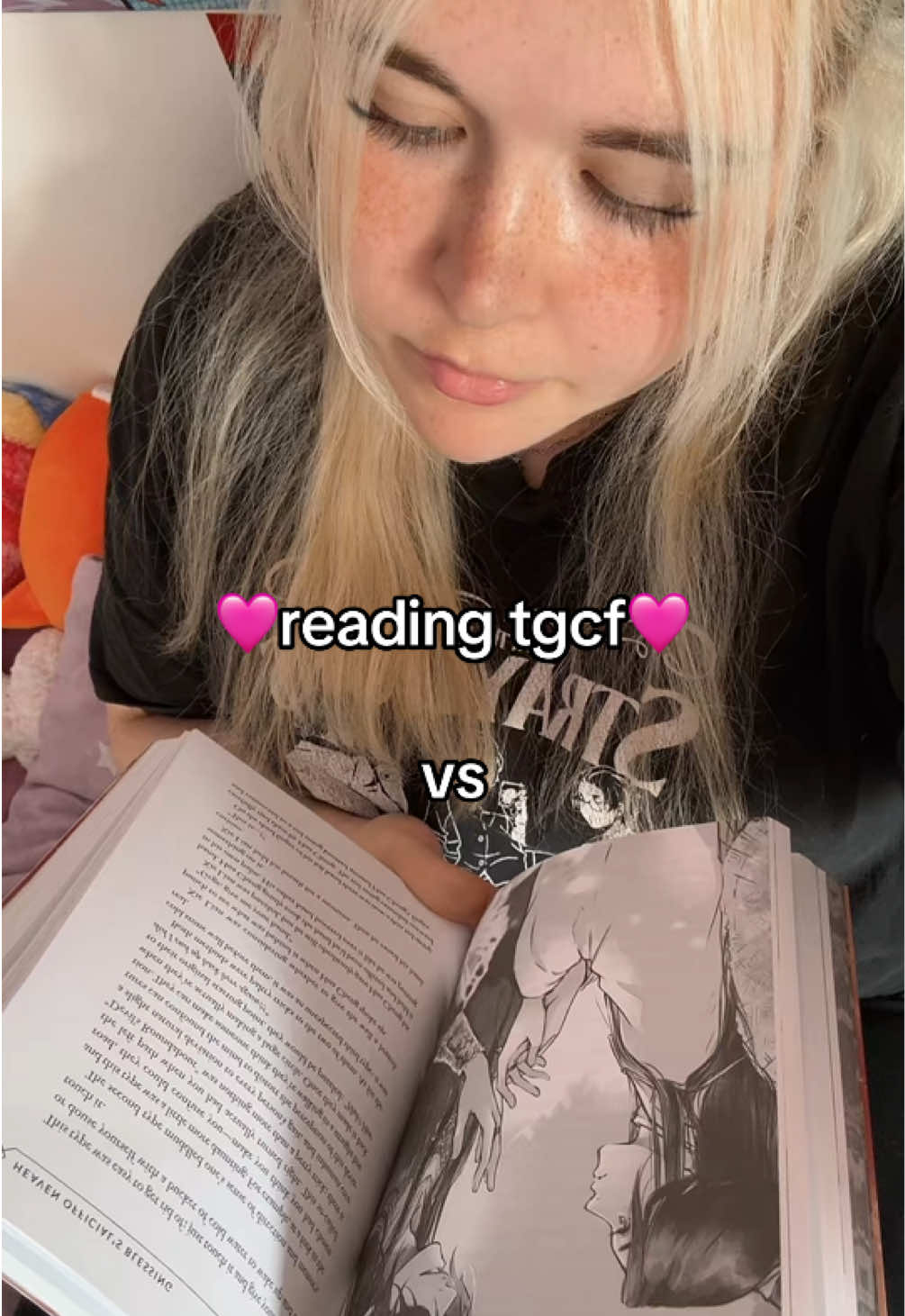 needless to say - i was suprised (let's ignore the fact that i used two different tgcf books for this because i don't have physical copies of mdzs yet 😔) #danmei #tgcf #heavenofficalsblessing #xianxia #mxtx #mdzs #tianguancifu天官赐福 #modaozushi #hualian #wangxian #huacheng #xielian #weiwuxian #lanzhan 