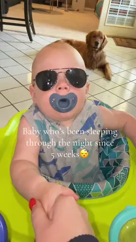 We LOVE a baby who loves his sleep just as much as his momma🤪 #sleeptraining #babyboy #sleepingthroughthenight #fyp 