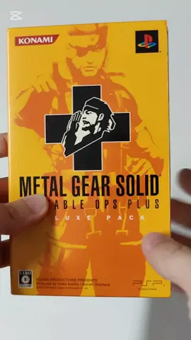 PSP Metal Gear Solid Portable Ops Plus Deluxe Pack #psp #playstation #ישפאר #אספנים #metalgear  יותר דברים בערוץ יוטיוב שלי קישור בפרופיל 