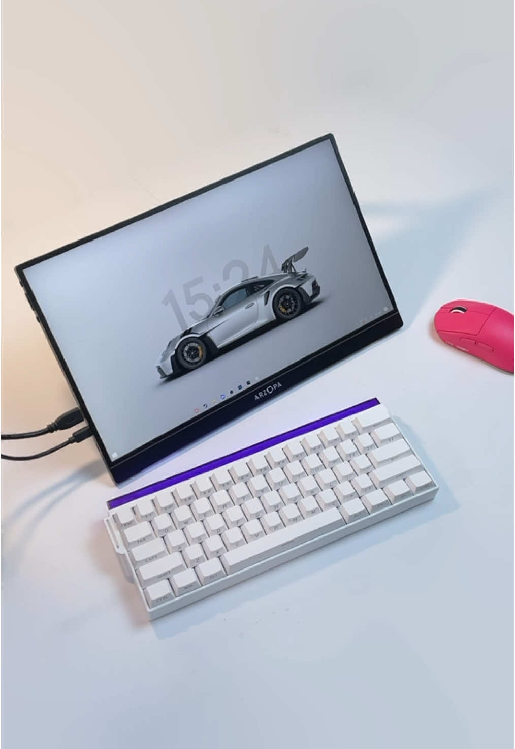🖥️ Comprei um monitor no Aliexpress!? Esse é o @ARZOPA BR Z1FC, monitor portátil, 144hz, Full HD, com HDR, painel IPS, 100% sRGB e MUITO baratinho. Cupom: IFPDDFHN #Rickwtf #techtokbrazil #aliexpressinfluencerprogram #aliexpressinfluencer #Gamer #Monitor #Custobeneficio 