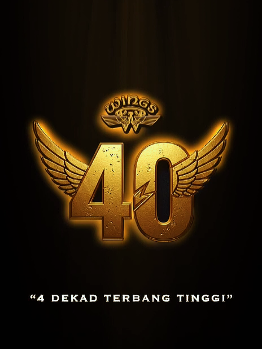 Sesuatu yang besar bakal melanda..bersedia untuk terbang bersama 🔥 #KonsertWings40Tahun #EmpatDekad #RPMEvents 