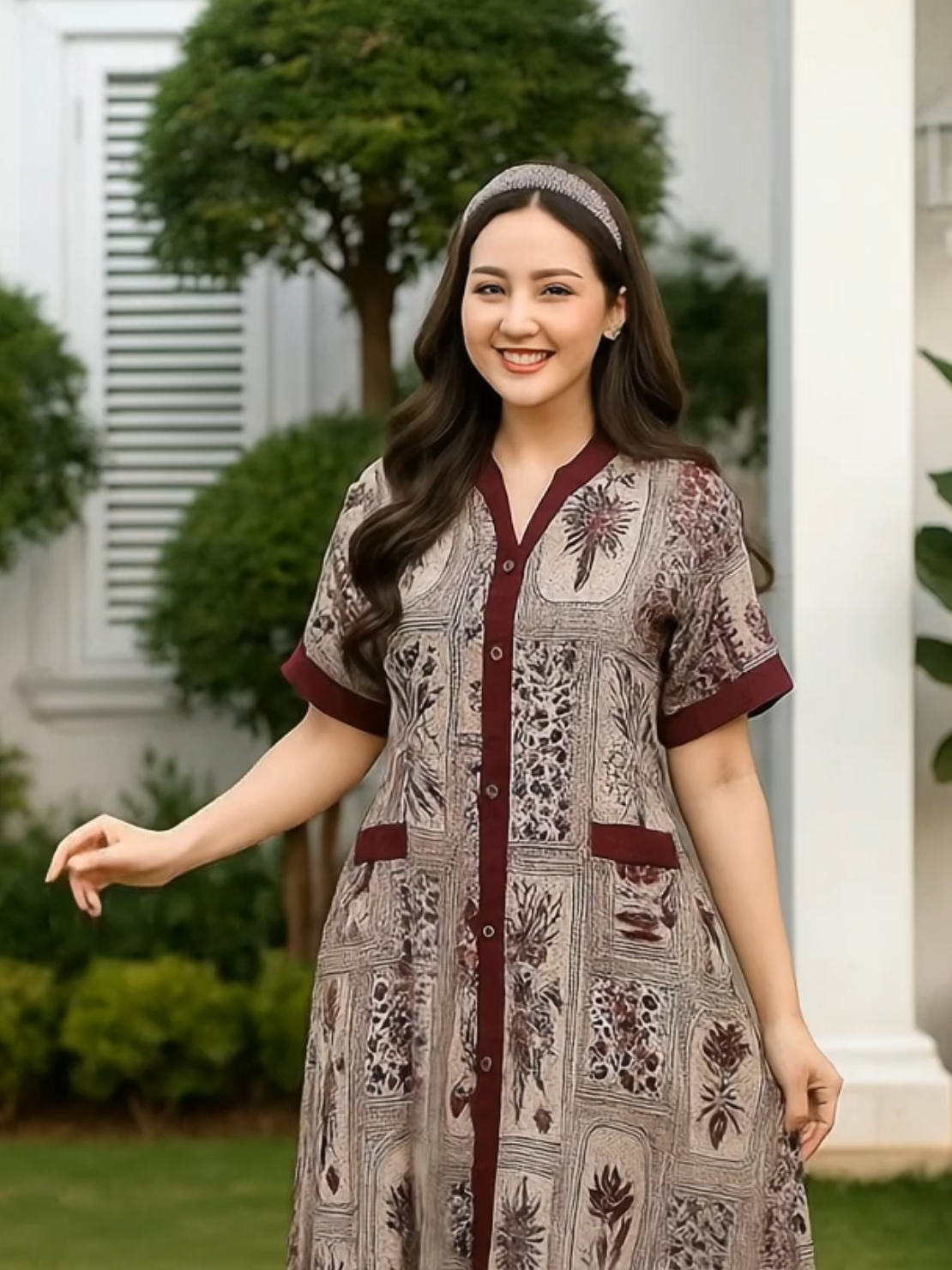 Daster Andin Arab Sizuka Model Kancing Depan Busui Bumil LD 110 - Bahan Rayon Super Grade A Ori #dasterarab #dasterkancing #stelanwanitakekinian #stelanwanita #daster #dasterviral #bajuwanita #outfit #cuantanpabatas #wibgajian #viral #fyp #fyp #fyp #fyp #fyp 