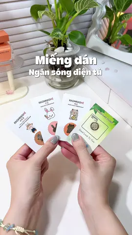 Miếng dán chắn sóng điện từ giúp bảo vệ não bộ khỏi xung điện từ từ các thiết bị điên tử #xuhuong #thinhhanh #viral #fyp #chansongdientu #baovesuckhoe #miengdanchansongdientu 