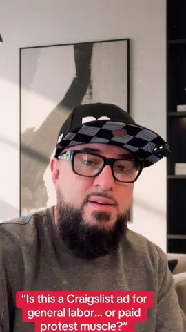 Craigslist ad in L.A. offering $6,500–$12,500/week for a “high-risk” crew. Says they’re looking for guys “ready for confrontation.” Some are calling this a recruiting ad for something else. You decide. #anttsinc