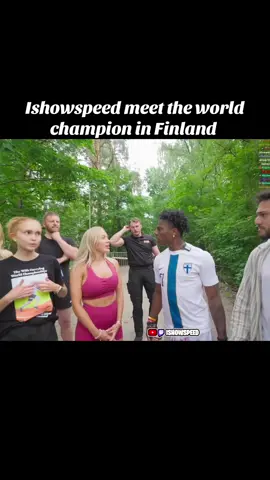 Wife carrying champion🏆#ishowspeed#ishowspeedclipz#finland#fyp