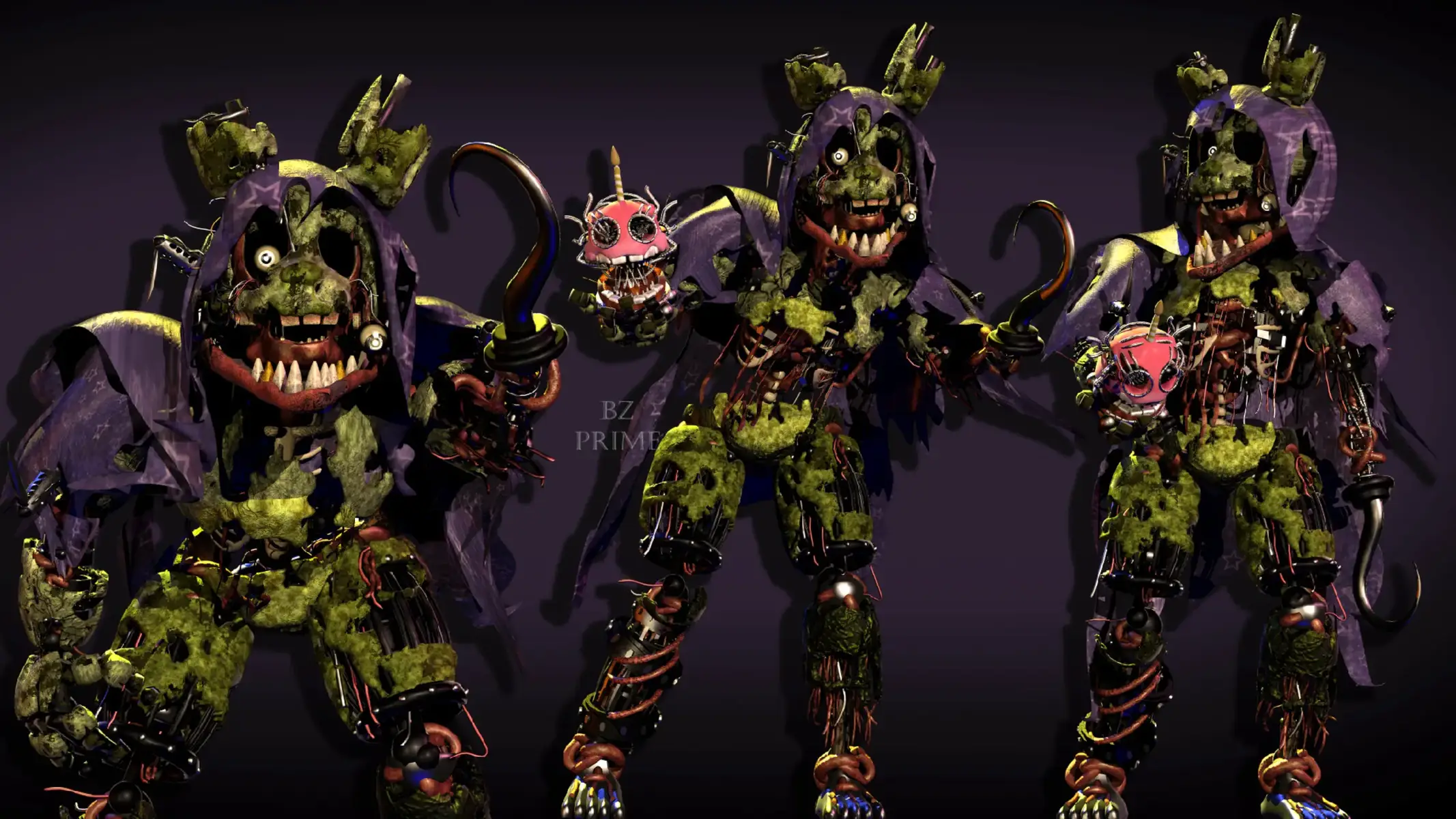 MODELO SUPER EPICO DE SPRINGTRAP #springtrap #model #fnaf #feed #viral 