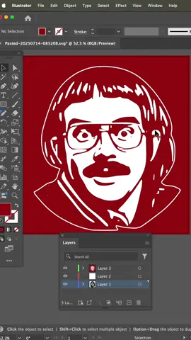 Reversing out artwork in Illustrator #illustratortips #doitlady