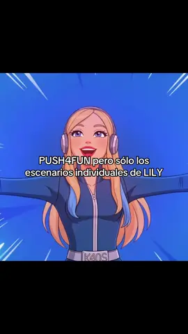 PUSH4FUN pero sólo los escenarios individuales de LILY 💙 #lily #push4fun #k4os @Lynette #fyp #viral_video 