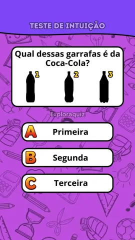 Teste sua Intuição #quiz #intuição #perguntas #teste 