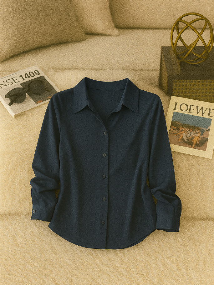 Fazara kemeja polos Hitam cewek kekinian lengan panjang atasan wanita blouse outfit hijab kantor casual baju Formal kerah baju kerja Basic wanita Katun Soft Shakila #kemejapolos #kemejacewek #kemejawanita #kemejakekinian #kemejabasic #kemejakatun #xybca #fyp 