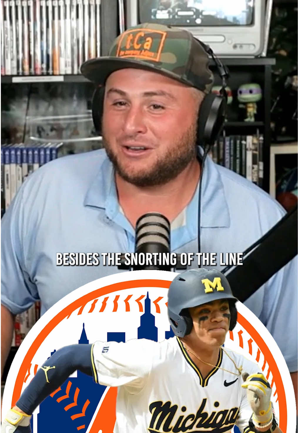 Did the Mets draft a future star in Mitch Voit !? ⚾️ The Sports Port 🎙️ Daily sports show Monday - Friday at 10:00 AM EST 🔌 Powered by @Downtime TV  . . #MLB #draft #nymets #sports #podcast