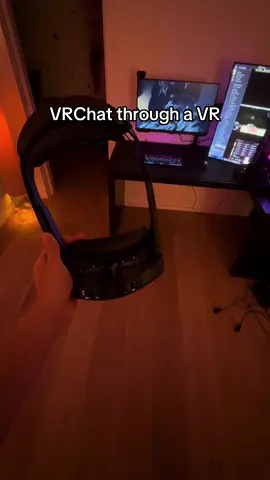 What VRChat looks like through a VR lens (Meta Quest Pro) #vrchat #vrc #vrchatcommunity #virtualreality 