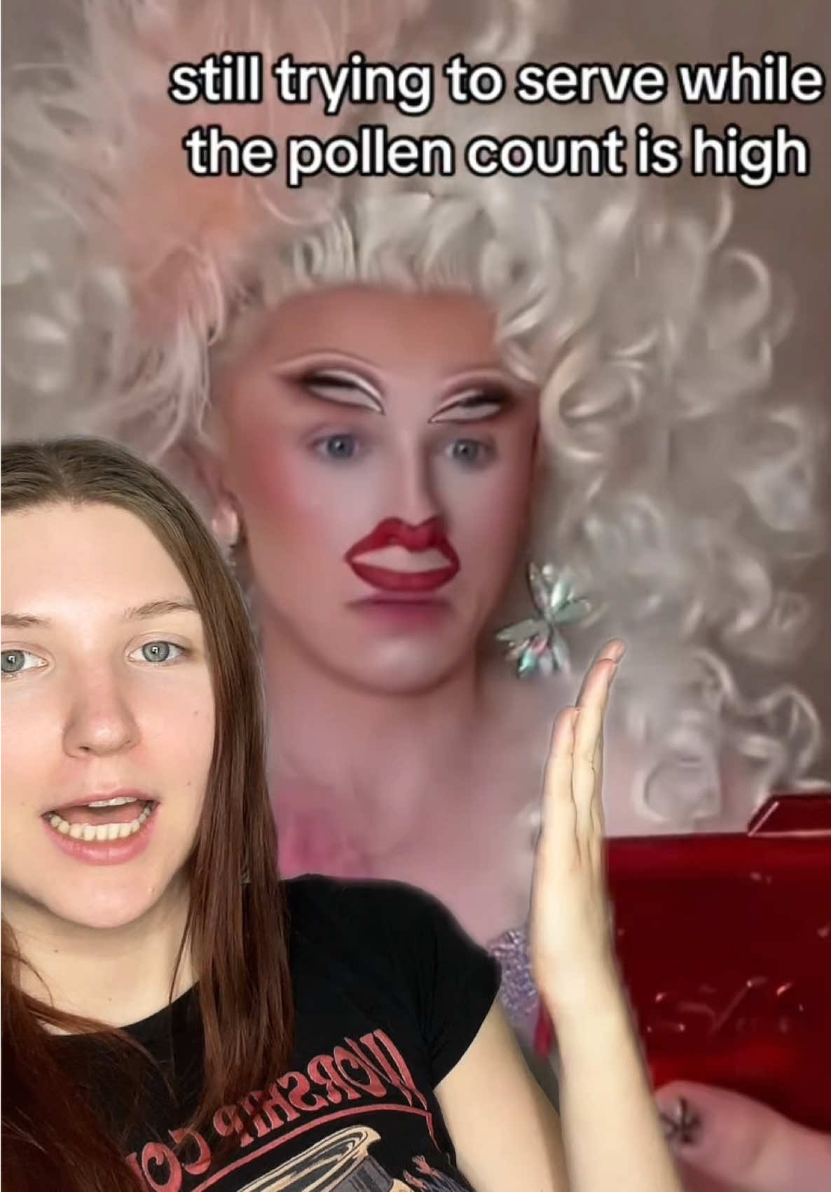 This was way harder than I expected 😅 Ib @Blu Hydrangea  #makeup #transition 