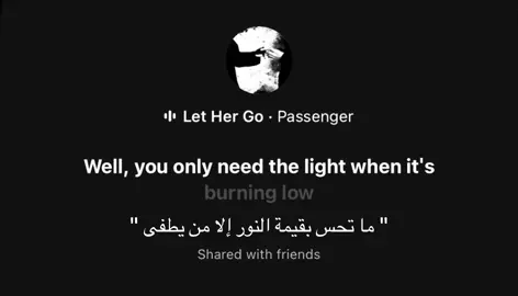 وخليها تروح ! #lethergopassenger #lethergo #passenger #foryou #4u #fypシ #ترجمه_اغاني 