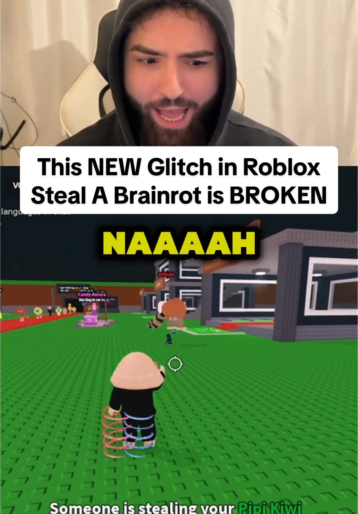 Roblox is a broken ahh game 😂 #roblox #stealabrainrot #robloxglitch #robloxgame #robloxmeme #robloxfunny 