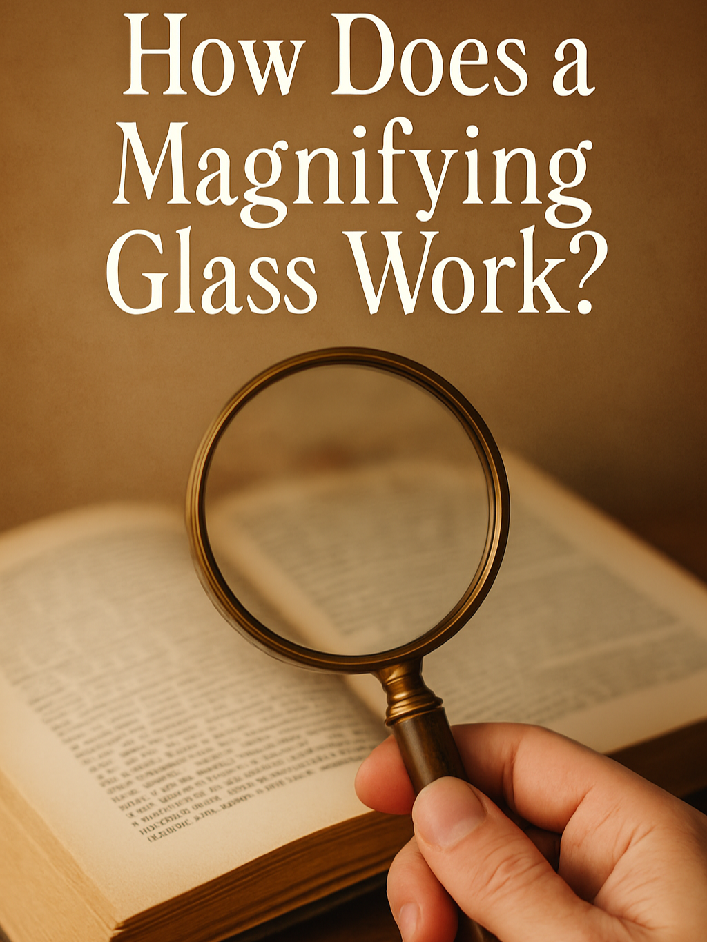 How does a magnifying glass work? Find about it! #sciencefacts #ai #glass #see #magnifyingglass #detective #magic #light #eyes #sun #tiny #giant #focused #glasses #fire #zoom #bend #findyouredge