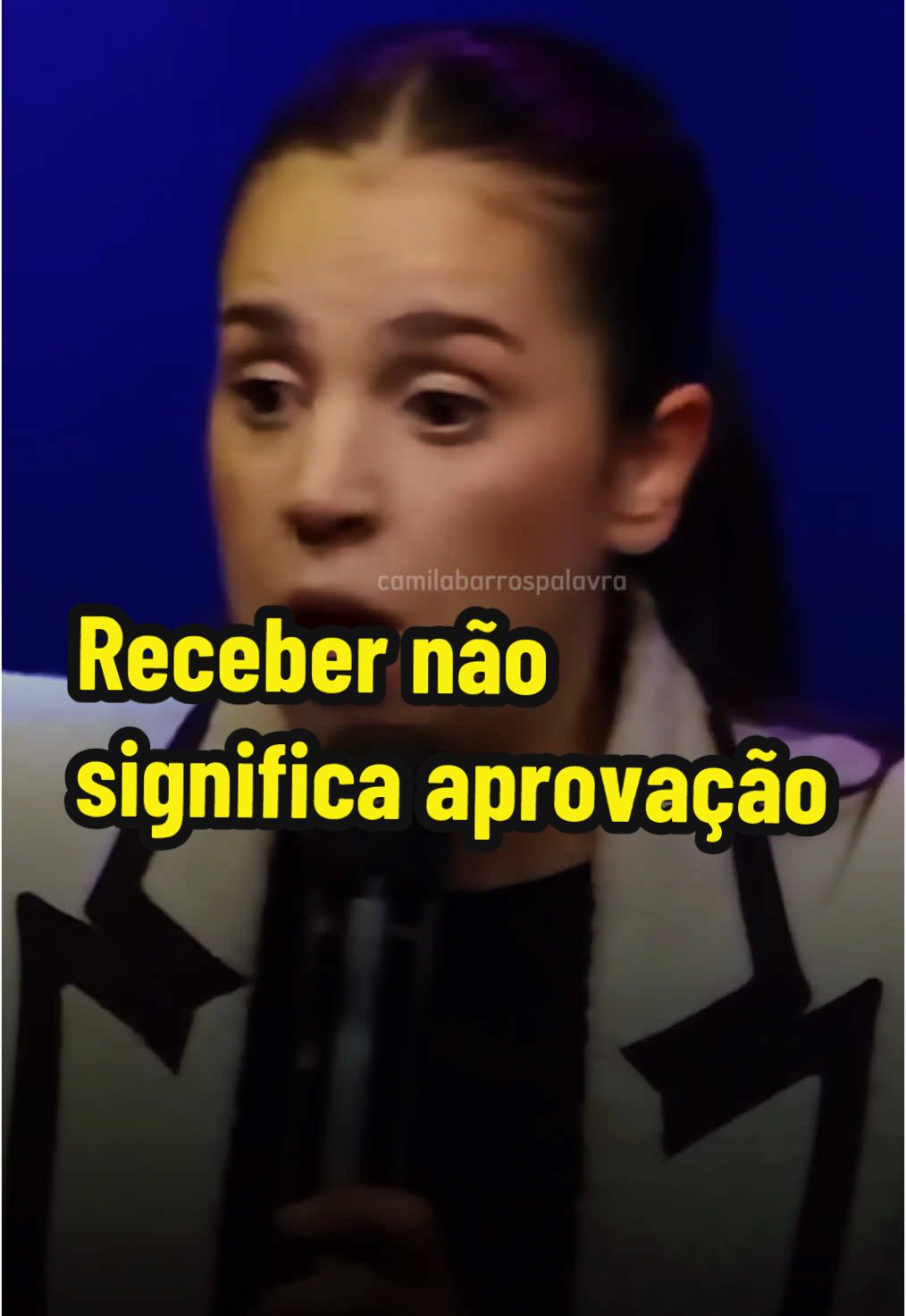 receber não significa aprovação 