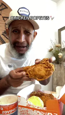 Can’t get enough🤣🤣 what is y’all favorite part of the chicken? #fyp  #Foodie  #popeyeschicken  #food   #chicken  