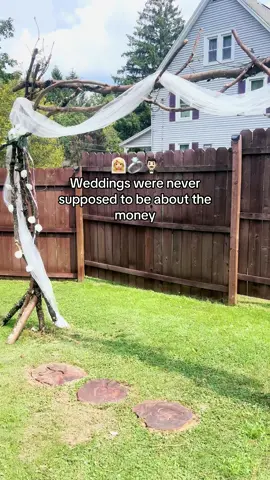 it was perfect #wedding #weddingtiktok #weddingday #DIY #doityourself #ideas #weddingideas #fyp #rustic #rusticwedding #backyardwedding #Love #memories 