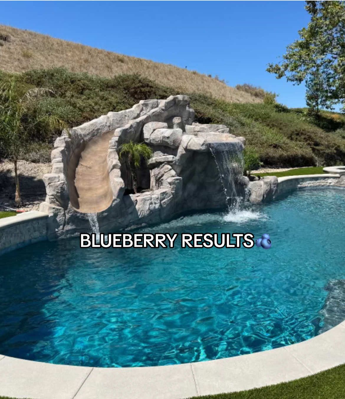 Replying to @_wrldtrvlr2025   incase you missed the results! 🫐✨🤌🏽 #novapoolplastering #blueberrypool #pool #satisfying #results #backyardvibes #remodeling 