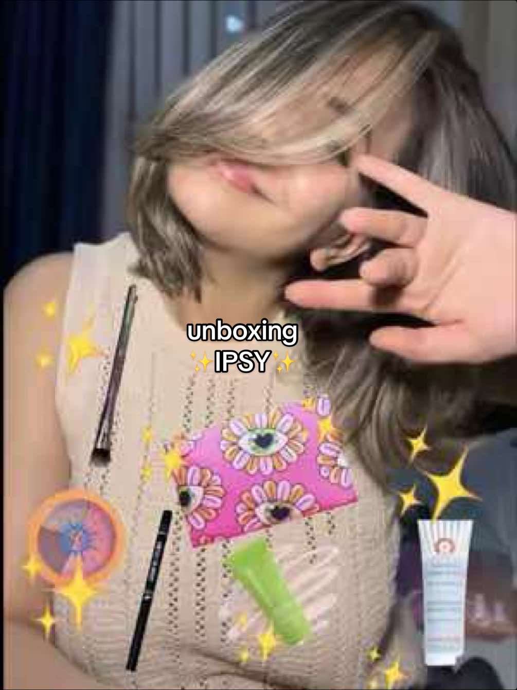 ჩემი პირველი ანბოქსინგ ვიდეო 🥳🥹 @IPSY  #glambagjune #glambagreview #mariamkhara #typ #glambagjune 