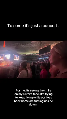 Our mom was supposed to be at this concert with us. She was diagnosed with breast cancer a little over a month ago and could no longer attended due to chemo treatments. My husband and I took my sister to help her have some normalcy in her life. Seeing her smile and having fun was worth it. #morganwallen #miami #concert #cancer #sisters 