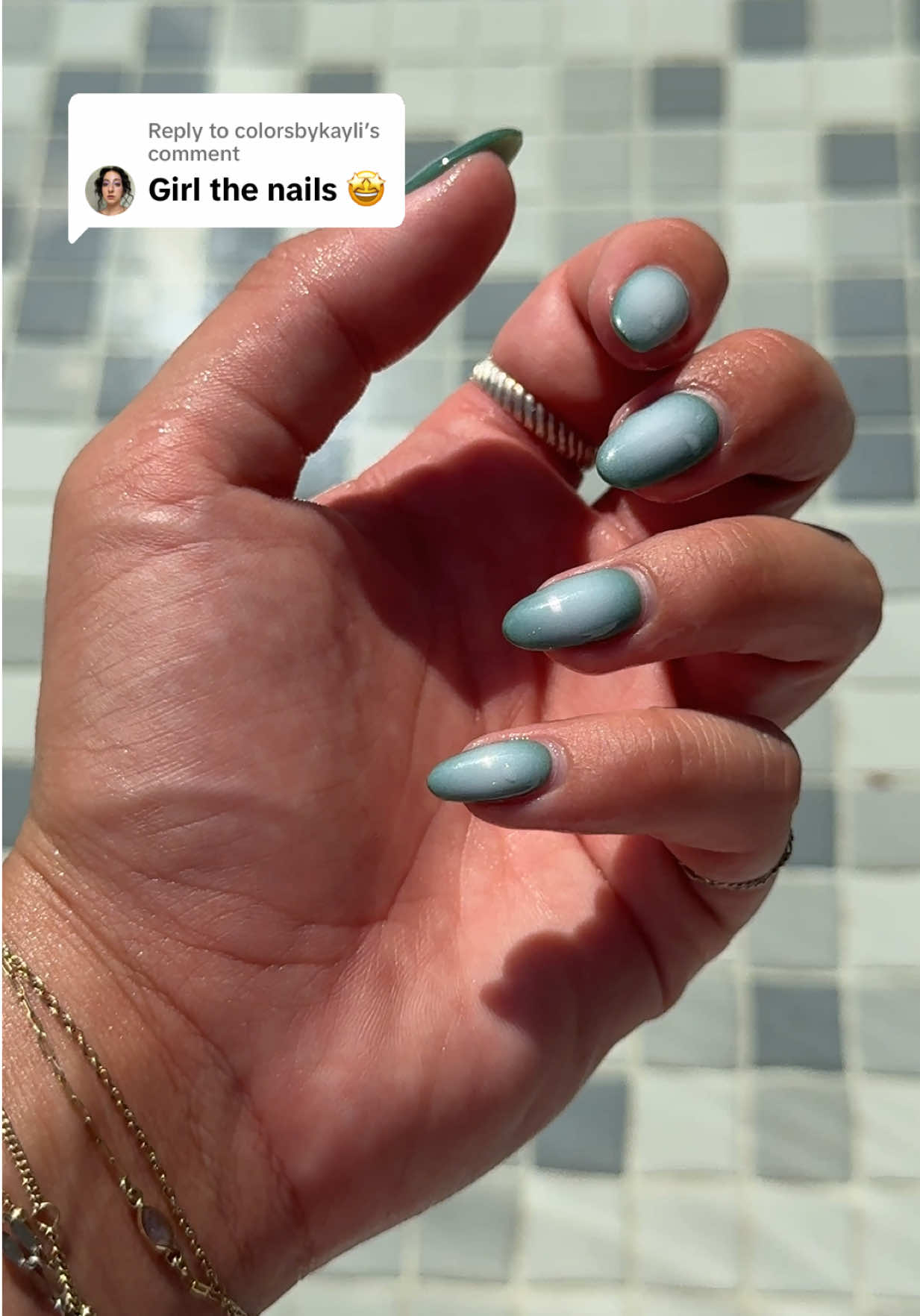 Replying to @colorsbykayli summer nails 🩵🌀