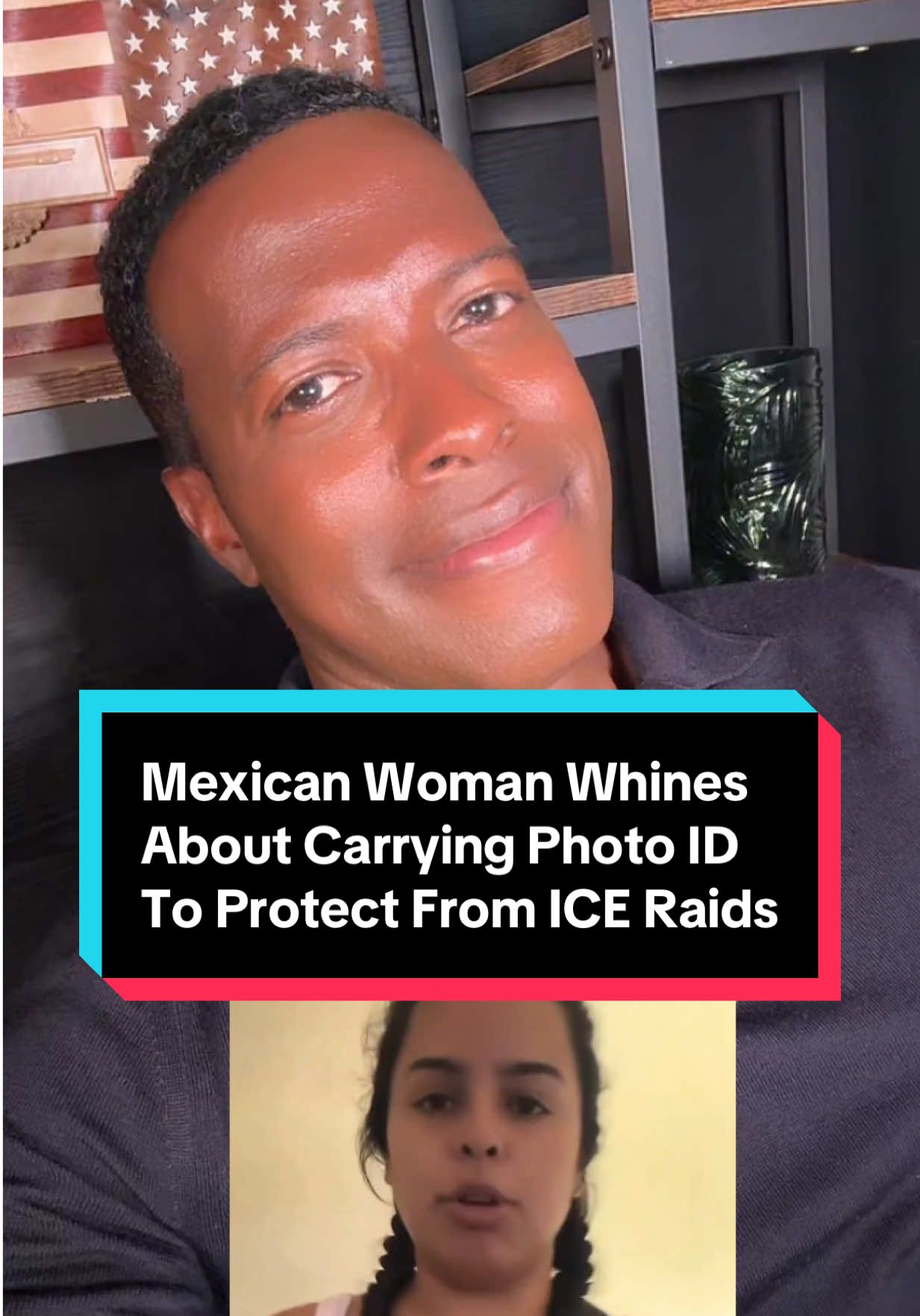 Mexican Woman Whines About Carrying Photo ID To Protect From ICE Raids! #illegalimmigrants #illegalimmigration #trump #ice #iceraids