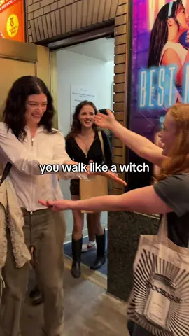 never getting over @Lorde seeing our show 🥹❇️ come dance with us through august 31! 