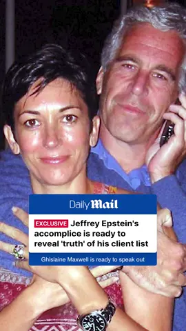 Ghislaine Maxwell is willing to speak in front of Congress about The Epstein Files, sources tell Daily Mail. Maxwell, 63, is the only person behind bars - serving 20 years on child sex trafficking charges - despite the fact that Jeffrey Epstein allegedly controlled a web of underage girls. 📷 AFP / Press Wire #jeffreyepstein #ghislainemaxwell #rumor #news 