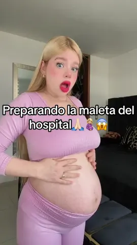 Preparando la maleta para el hospital👶🏼 mamis comenten si me faltó algo👀🫶🏻