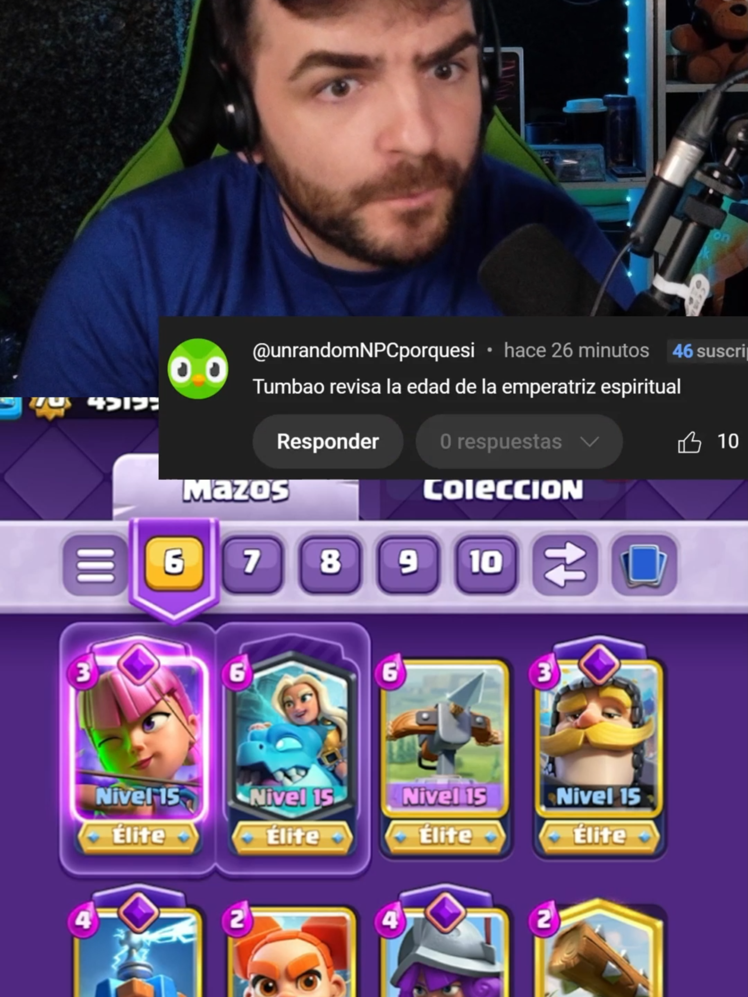 Tumbao revisa la edad de la emperatriz