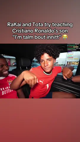 I know Ronaldo didn’t sign off on this 💀 #rakai #tota #cristianoronaldo #son #stream #imtalmboutinnit #yougoodmud #football 