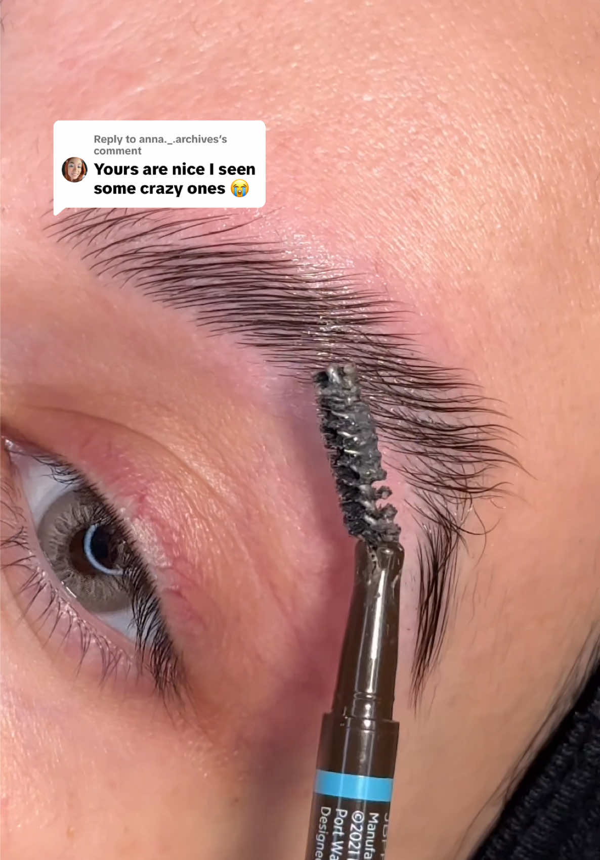 Replying to @anna._.archives She’s back and better than ever 😌💄 Did you miss me? #eyebrowstutorial #eyebrowqueen #browshaping #abh @Anastasia Beverly Hills 