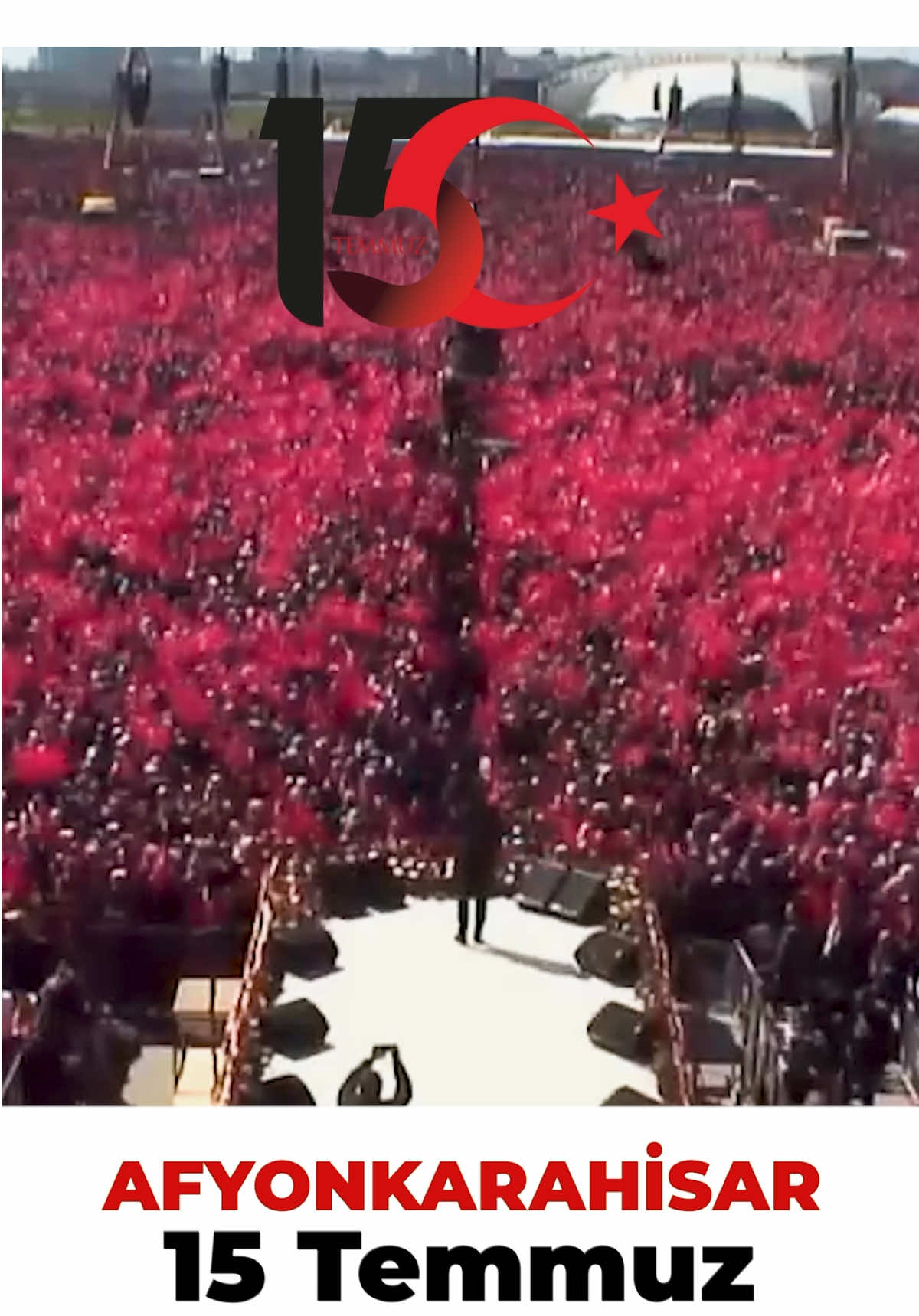 Afyonkarahisar Valiliğimiz tarafından düzenlenen 15 Temmuz Demokrasi ve Milli Birlik Günü konserimize davetlimsiniz.  📅 Tarih: 15 Temmuz 2025 Salı 📍 Yer: Zafer Meydanı 🕥 Saat: 22.30 #afyonkarahisar #mustafayıldızdoğan 