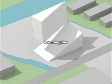 A building shaped like a mountain #building #design #fyp 