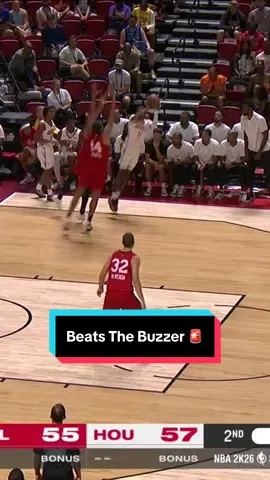 What a tough shot by Mylik Wilson 😤 #NBA #Basketball #NBA2KSummerLeague #Buzzerbeater 