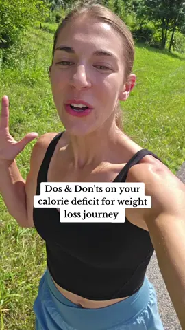 Dos & Don'ts on your calorie deficit for weight loss journey #wellnesstips #pcosweightloss #sustainbleweightloss #millenialweightloss #howtocaloriedeficit #menopauseweightlosscoach #hotandhealthy #perimenopausehealth #weightlossforlife #bodytransformations #weightlosstipsforwomen #2025weightlossgoals #weightlosshardtruth #menopauseweightlosstips #howtoloseweightforwomen #millennialsoftiktok #over30weightlosswomen #healthyhabits #dietculturedropout 