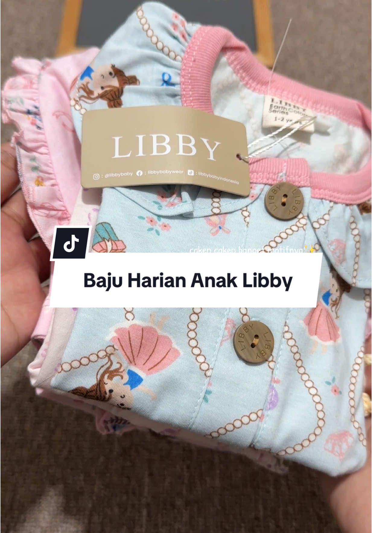 baju harian anak dari @Libby Baby Indonesia dijamin bahan adem, nyaman dipakai harian dengan update motiv terbaru , yuk cek keranjang kuning ! #setelanhariananak #bajuhariananak #bajuanakperempuan 
