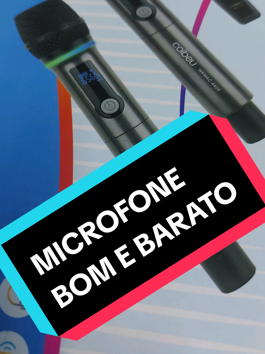 🎤 Microfone Sem Fio Profissional com RGB Light – Colbeu WKMAC-4406 Leve mais qualidade para suas apresentações, cultos, karaokês e vídeos com este microfone sem fio de alto desempenho! ✅ Qualidade profissional de som ✅ Conexão estável e sem ruídos ✅ Design moderno com luzes RGB ✅ Bateria de longa duração ✅ Acompanha mini receptor plug and play (compatível com caixas, amplificadores e mesas) Tudo isso por um preço acessível que cabe no seu bolso! Ideal para igrejas, eventos, influenciadores e músicos. 🛒 Garanta já o seu antes que acabe! #microfoneprofissional, #microfonesemfio, #microfonebarato, #microfoneRGB, #colbeu, #karaoke, #igreja, #cantargospel, #áudio, #sonorização, #tiktokshop, #ofertadodia, #equipamentosom, #somprofissional, #microfonequalidade