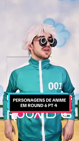 Gojo entendeu bem o jogo 🤣 #anime #round6 @Melissa Nogas 