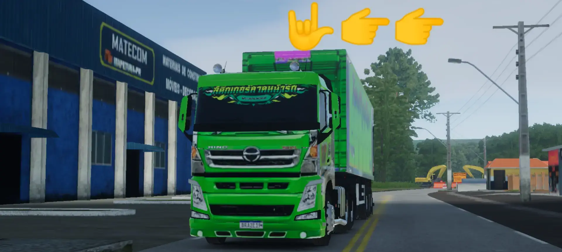 #skinGlobal Truck Online hino500