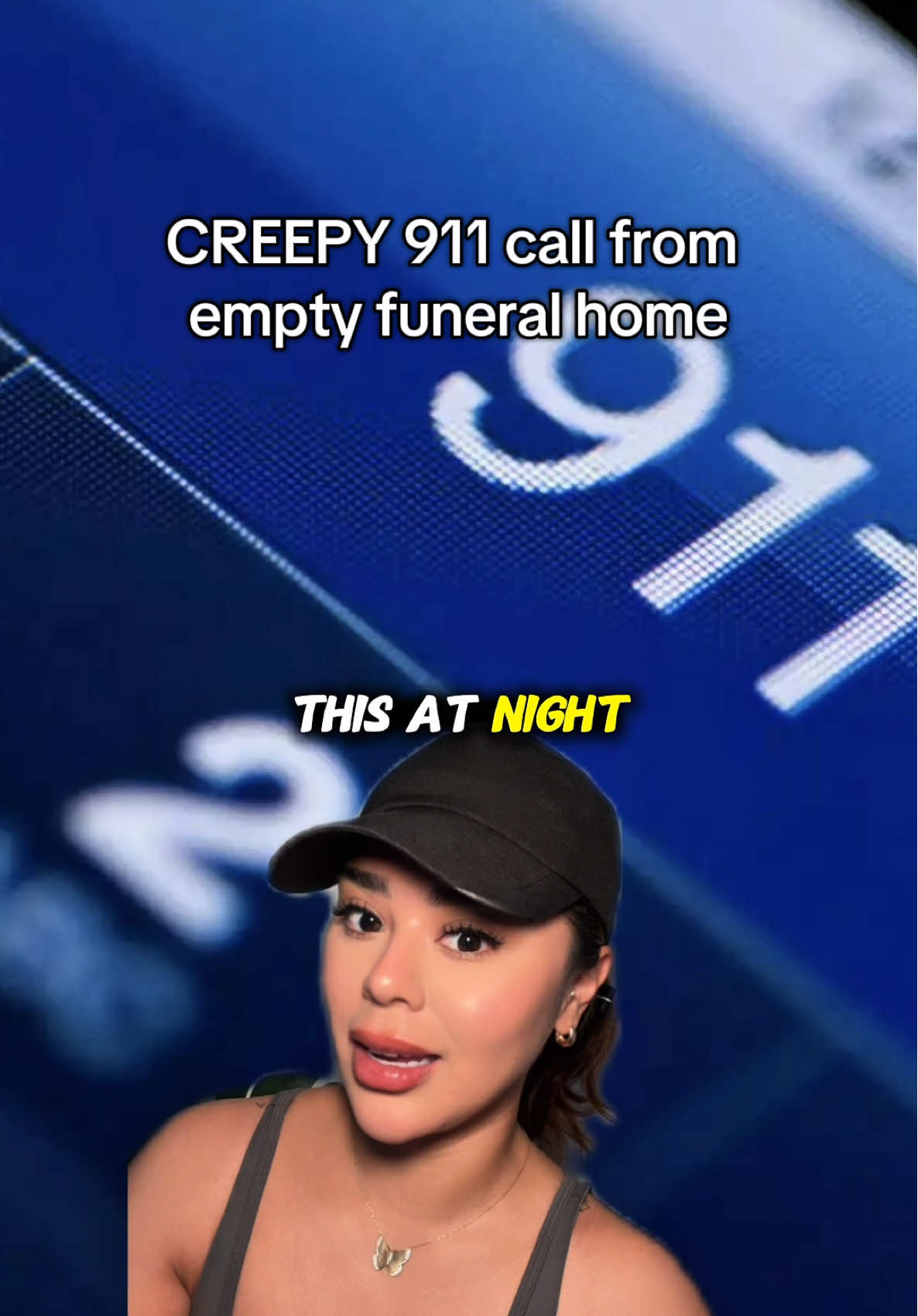 At 3:28 a.m of August 11, 2018, a 911 call was made from Imperial Memorial Gardens in Pueblo, Colorado. The call was immediately dropped, but when dispatchers called back, the call was answered, but this time only static and faint make voice was heard Authorities called it likely a glitch- but many listeners remain convinced there's something eerie in the audio. #creepytok #disturbing #horrorstory #scarytiktoks #scaryvideo #horrortok #911dispatcher #911calls #ghosts #funeralhomes 