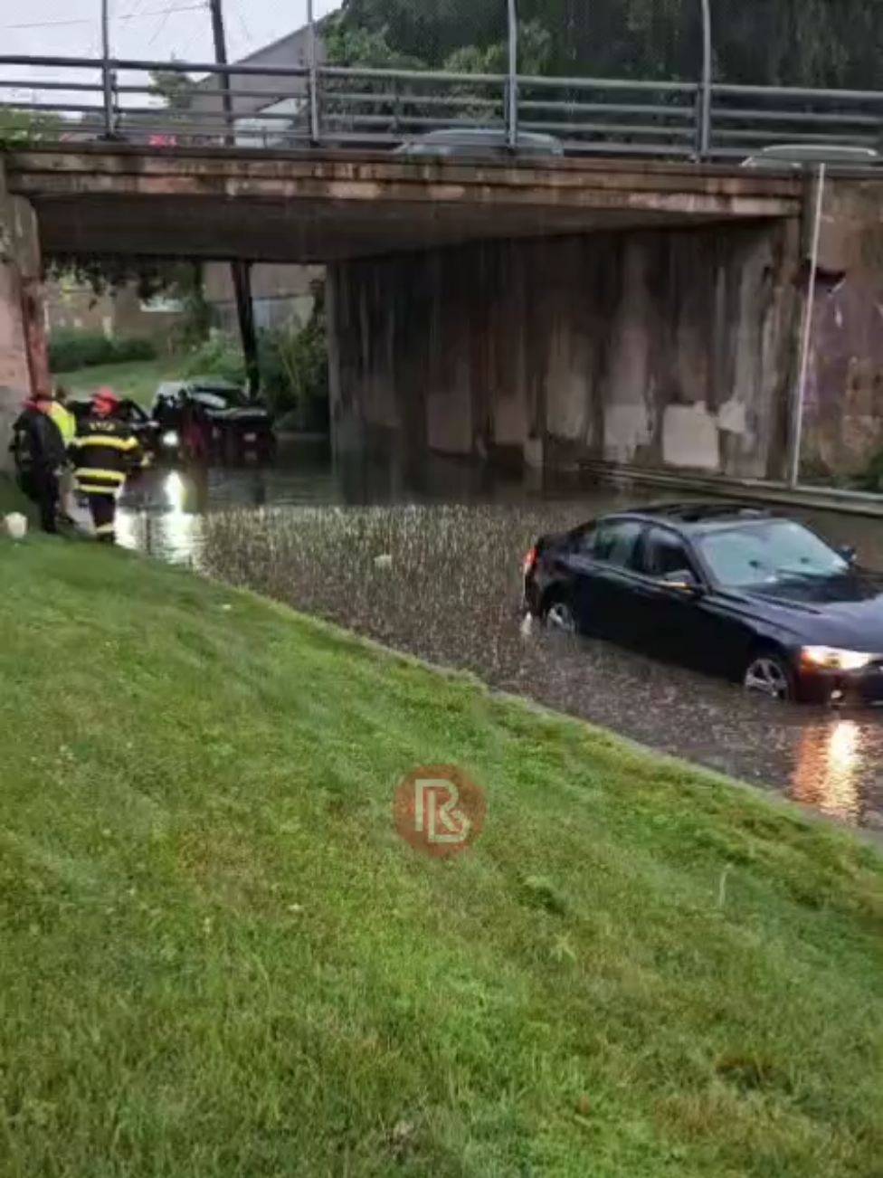 At least three vehicles were flooded and multiple people were extricated by the Spring Valley Fire Department, Piermont Fire Department, and Thiells Fire Department.