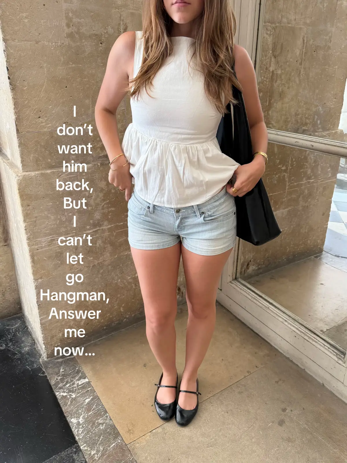 CANT STOP LISTENING #hangman #OOTD 