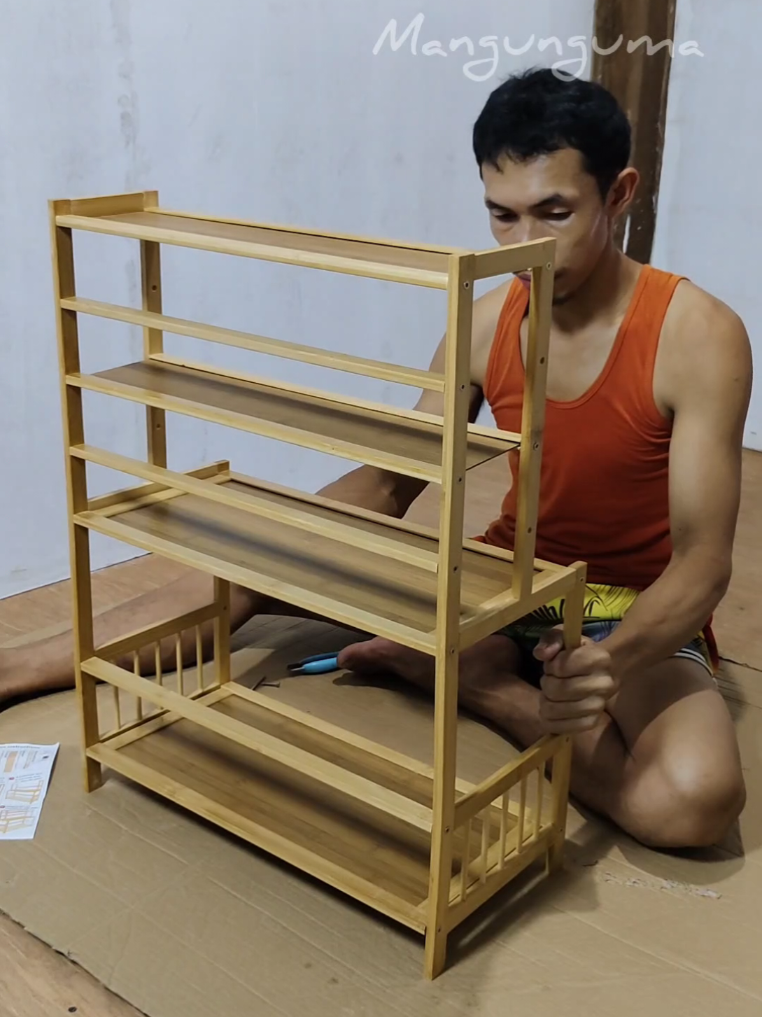 💚 Bagong gamit sa kusina na pasuk sa Team Kahoy Team Itim natin 💚 wooden Kitchen Seasoning or spice Rack Organizer 💚  #totomangunguma #seasoningkitchenrack #spicerack #spicerackstorage 
