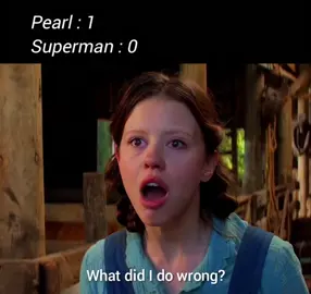 Grítalo Pearl! 🗣️🗣️🗣️ #morbido #parati #foryou #foryourpage #fypシ #viral #cinedeterror #humor #memes #superman #davidcorenswet #pearl #miagoth 